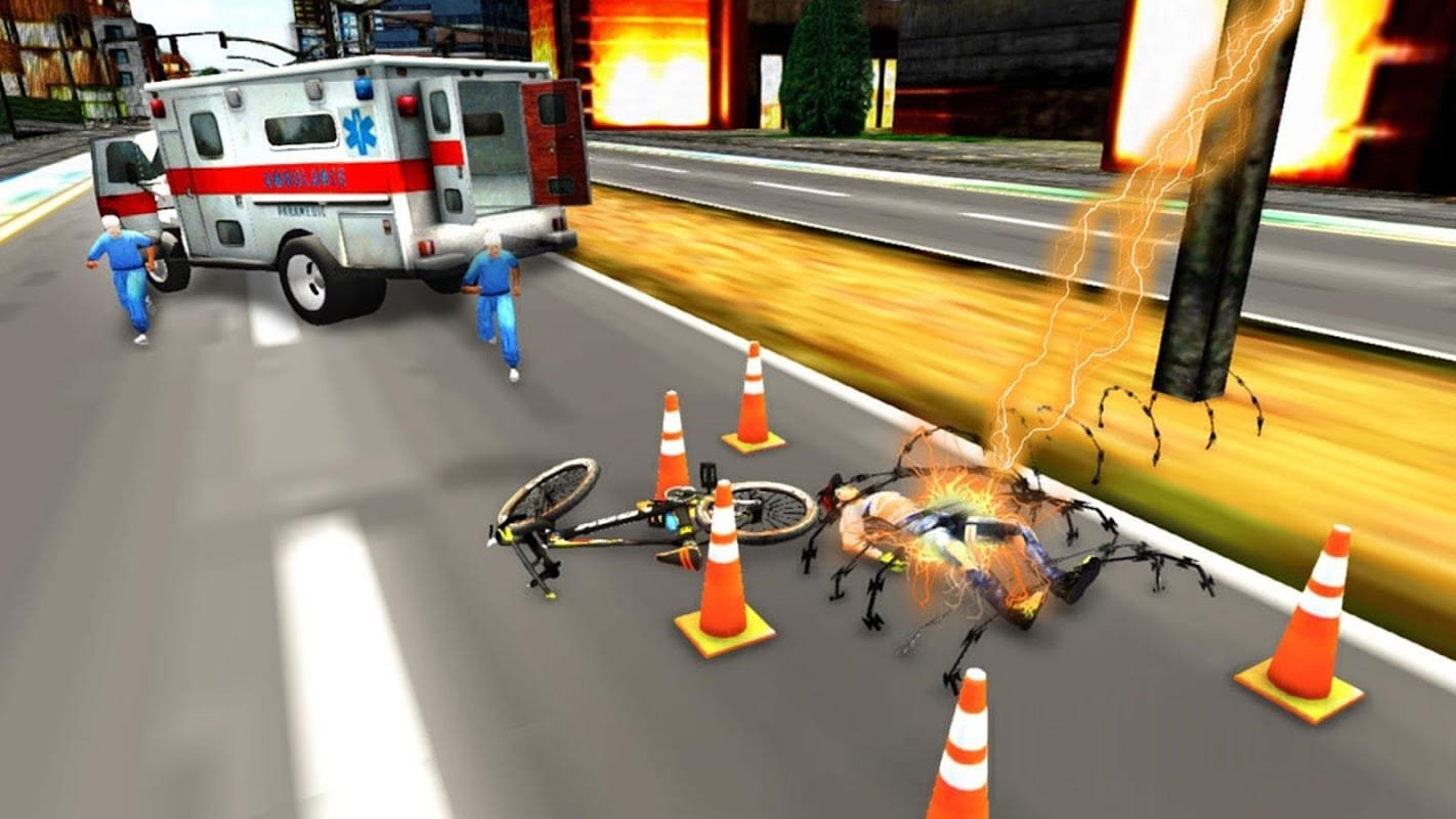 🚑 City Ambulance Driving & Rescue SellUnitySourceCode screenshot 4