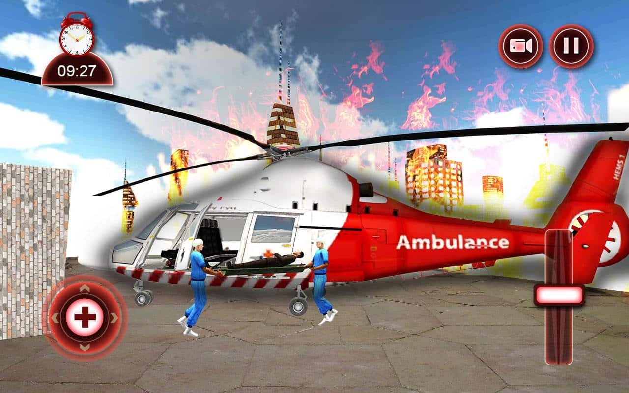 🚑 City Ambulance Driving & Rescue SellUnitySourceCode screenshot 5