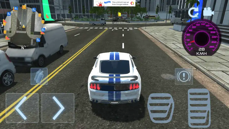 🚗 City Car Driver Mega Real Simulation SellUnitySourceCode  screenshot 5