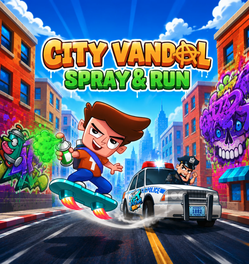 City Vandal Spray &amp; Run screenshot 2