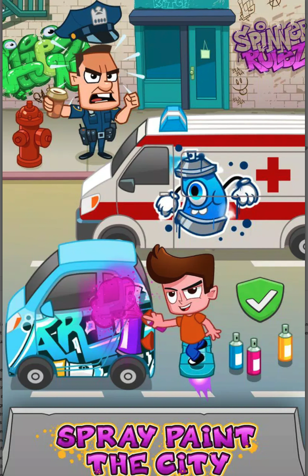City Vandal Spray &amp; Run screenshot 4
