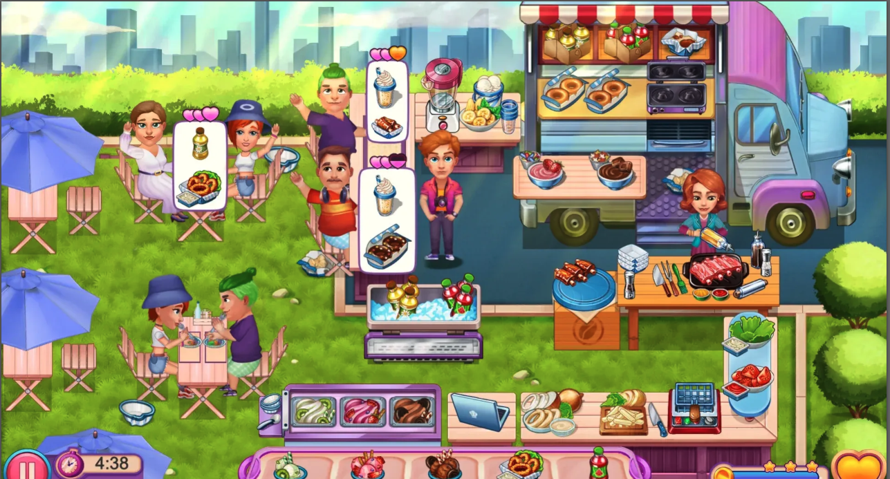 Claire's Cruisin' Cafe: Fest Frenzy screenshot 4