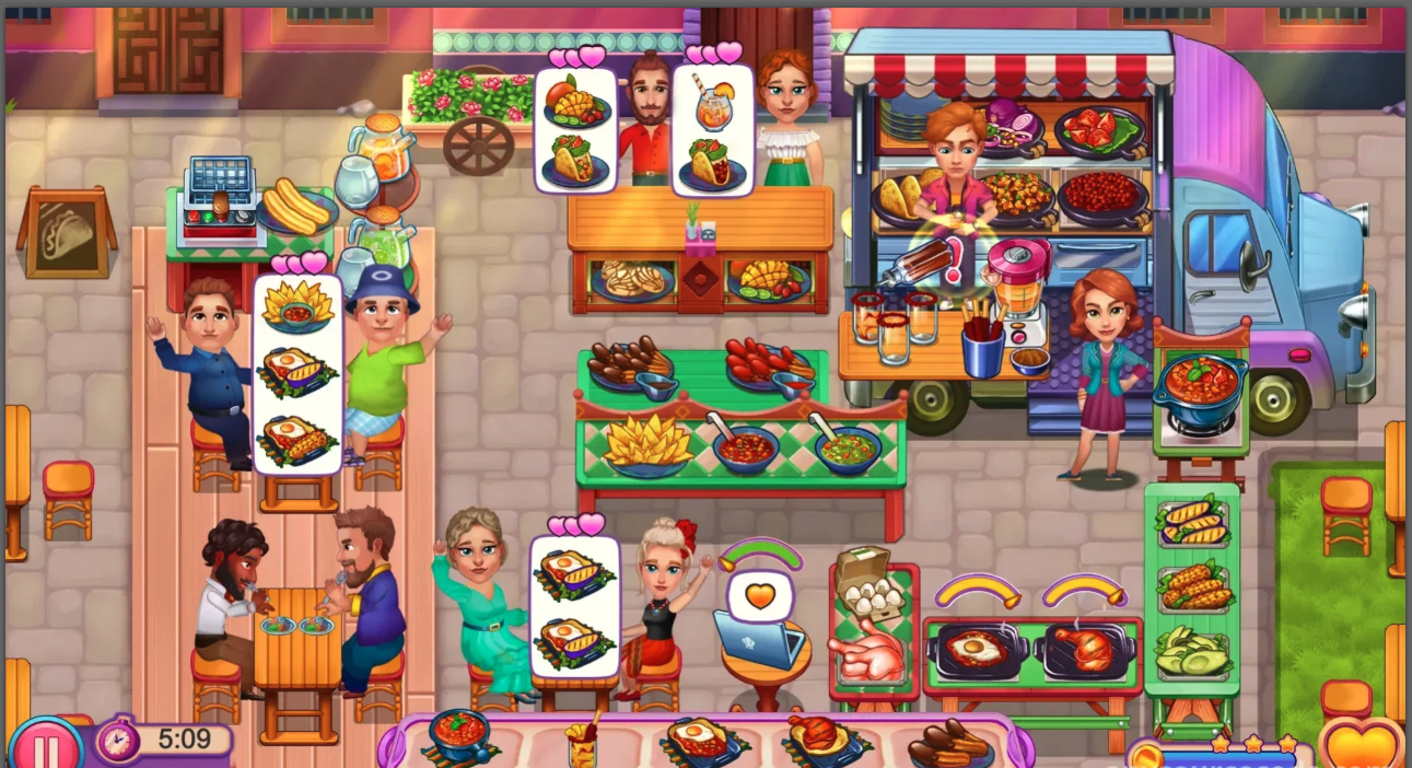 Claire's Cruisin' Cafe: Fest Frenzy screenshot 6