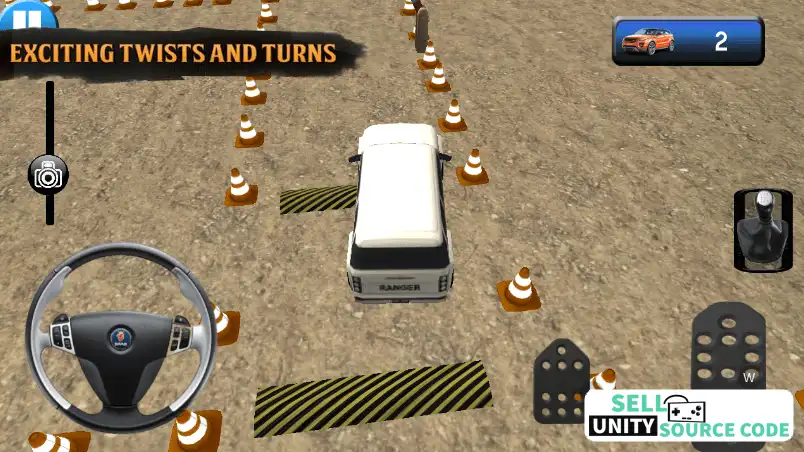 🚙 Classic Real Jeep Parking Challenge – 64 bit Compatible SellUnitySourceCode screenshot 5