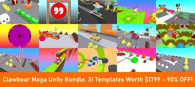 Clawbear Summer MEGA Unity Bundle: 31 Templates SellUnitySourceCode source code