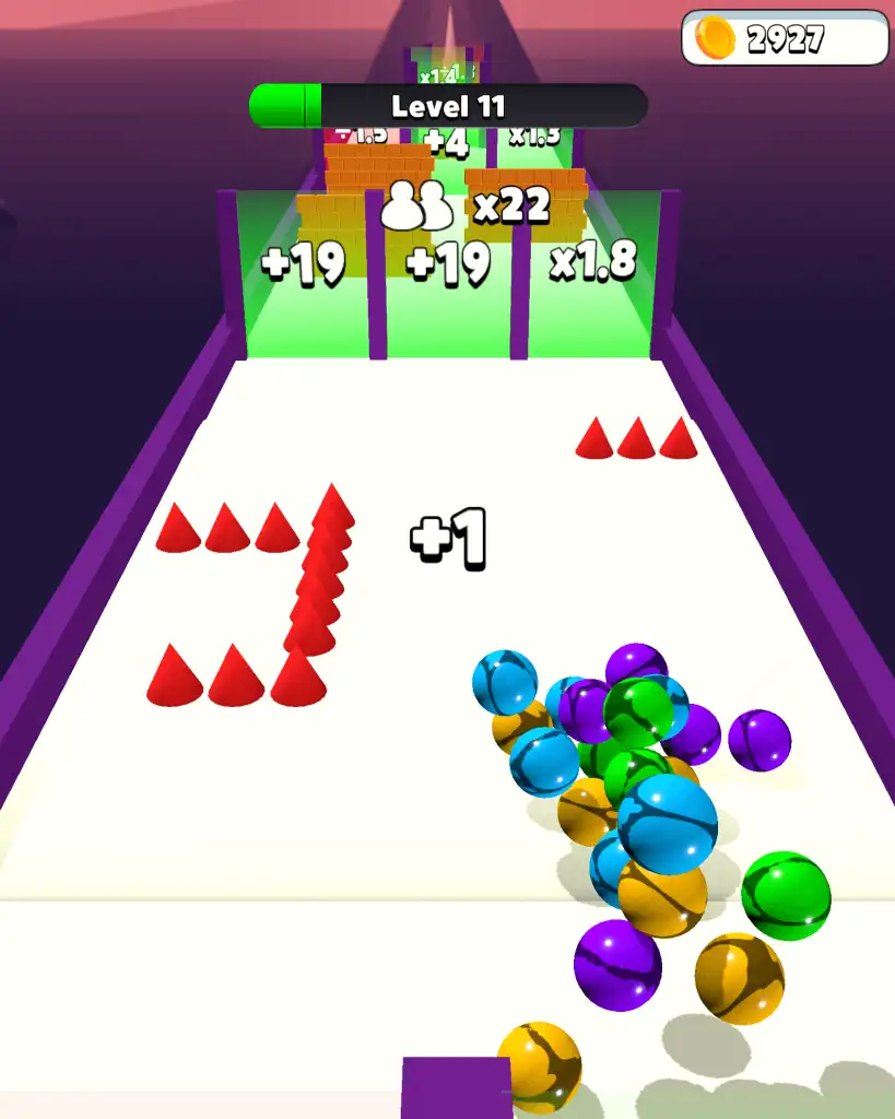 🏐 Clone Ball Run – Hyper Casual Game | SellUnitySourceCode.com screenshot 2