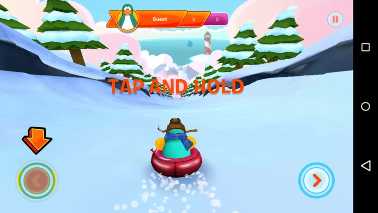 Club Penguin Sled Racer Unity Game Code screenshot 5
