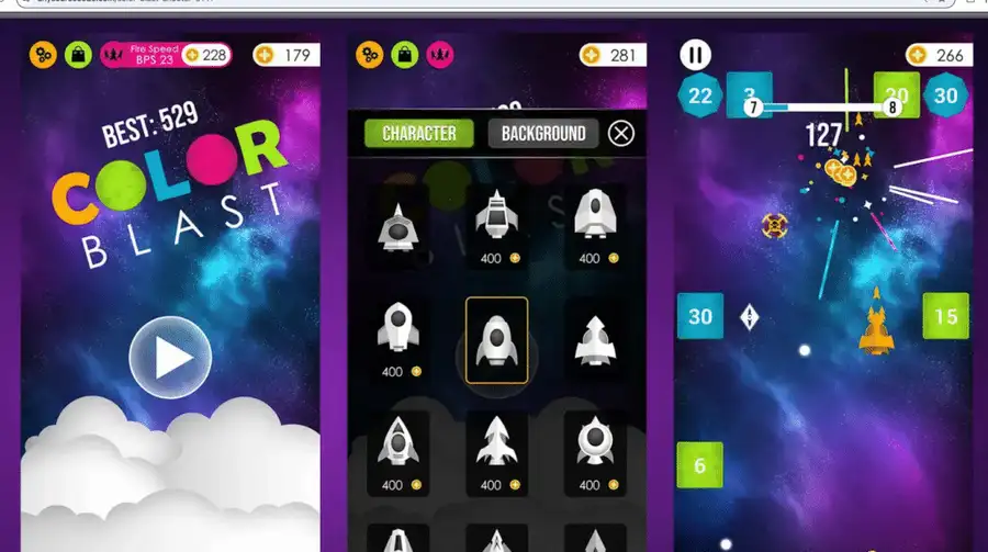 🎯 Color Blast Shooter – Fast-Paced Ball Shooting Game | SellUnitySourceCode.com source code