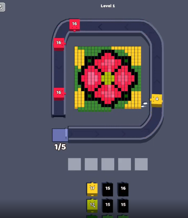 Color Pixel Flow Unity Game Code screenshot 2