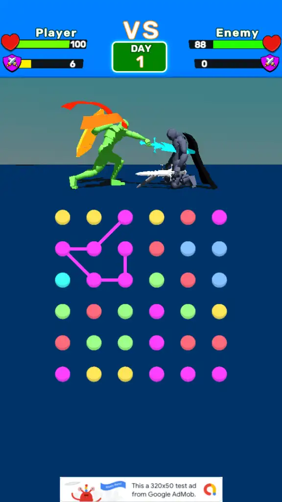 Connect Warriors SellUnitySourceCode screenshot 5