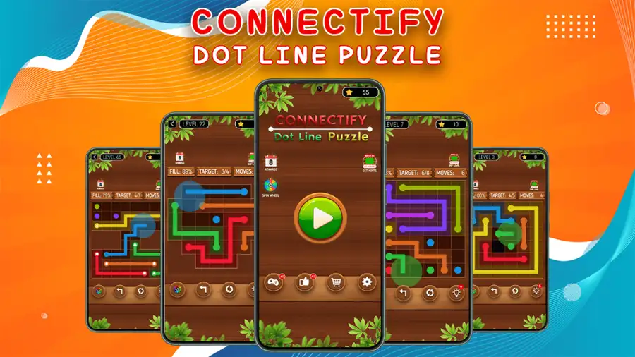 CONNECTIFY Dot Line Puzzle Game SellUnitySourceCode screenshot 2