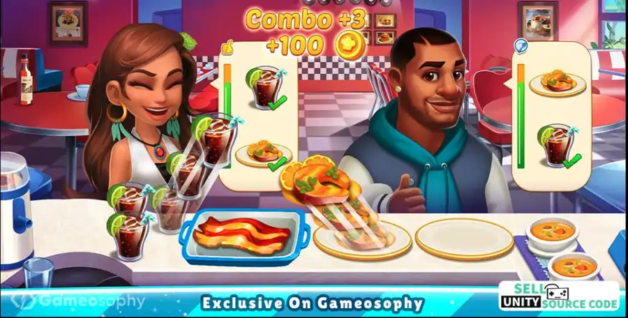 Cooking Joy 2 - Complete Unity Game SellUnitySourceCode screenshot 3