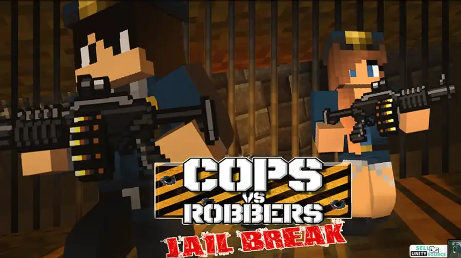 Cops Vs Robbers: Jailbreak SellUnitySourceCode screenshot 2