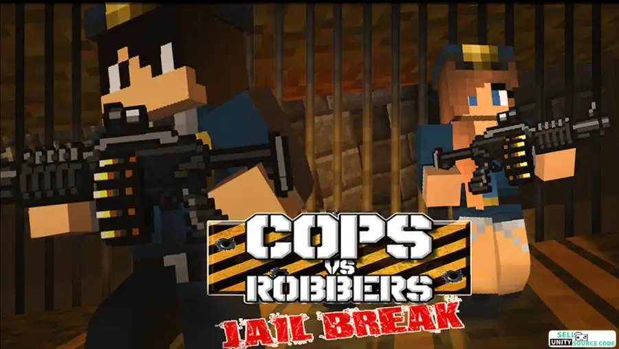 Cops Vs Robbers: Jailbreak SellUnitySourceCode screenshot 4