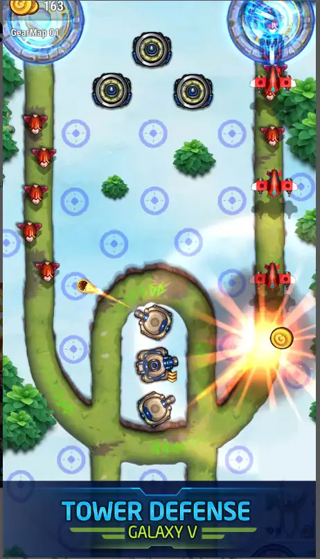  Cosmic War: TD V SellUnitySourceCode screenshot 3