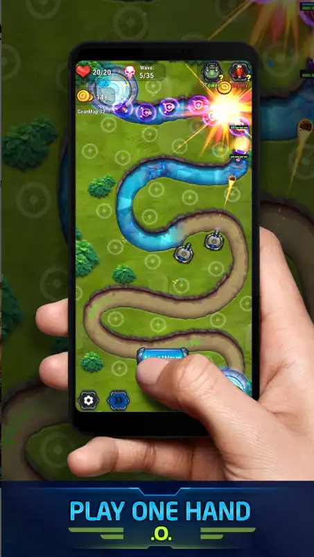  Cosmic War: TD V SellUnitySourceCode screenshot 4