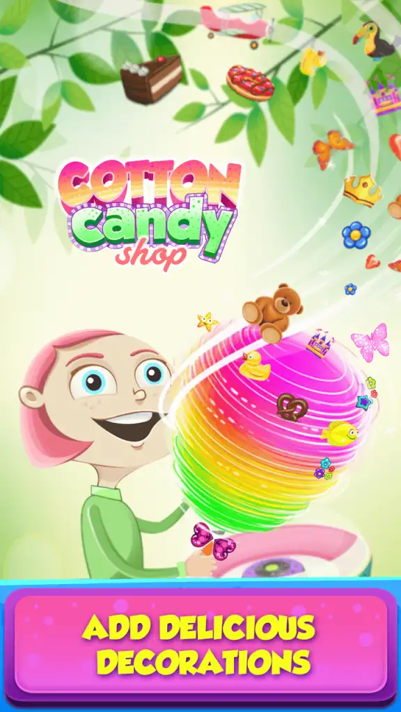 Cotton Candy Maker Game SellUnitySourceCode screenshot 5