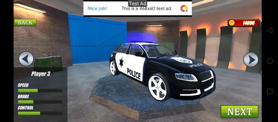 Crazy Police Car Stunt Games 2022 SellUnitySourceCode screenshot 4