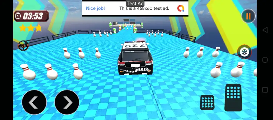 Crazy Police Car Stunt Games 2022 SellUnitySourceCode screenshot 5