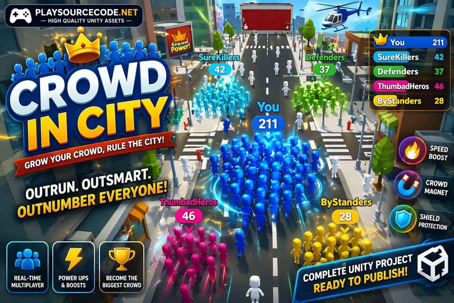 Crowd City Unity Game Code screenshot 6