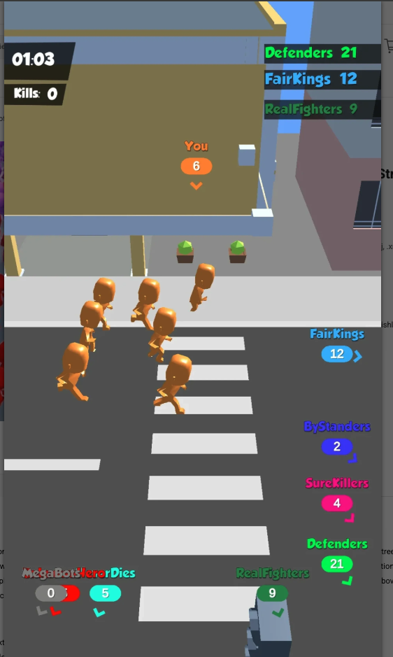 Crowd in City - Master of the Streets 3D screenshot 6