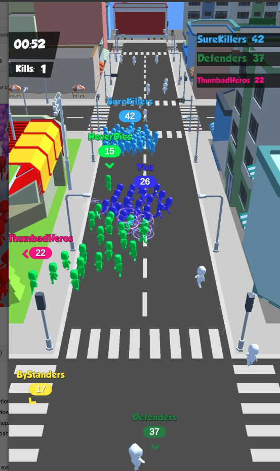 Crowd in City - Master of the Streets 3D screenshot 13