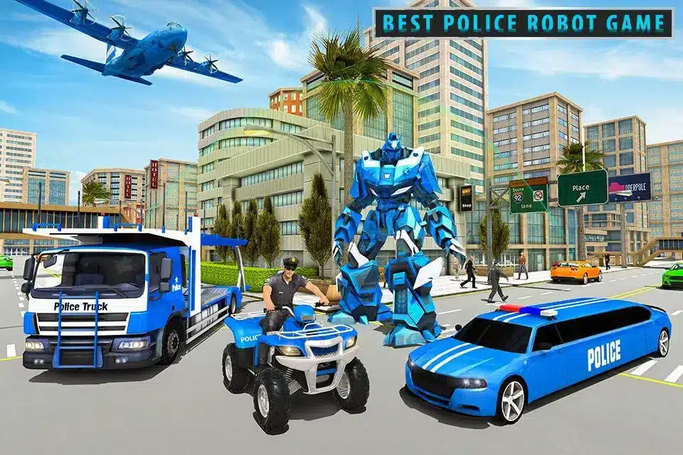 Cuatrimoto de policía de Estados Unidos coche SellUnitySourceCode source code