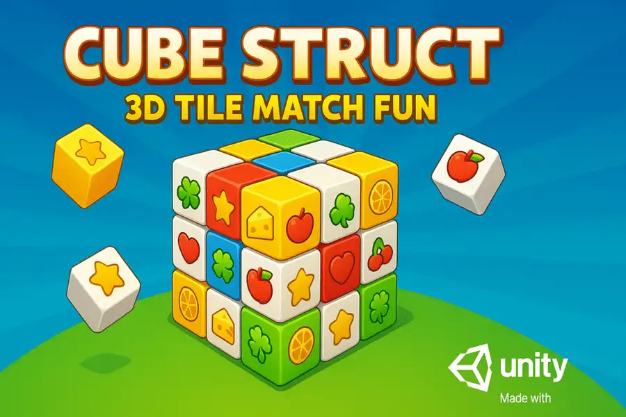 Cube Struct – 3D Tile Match Fun source code