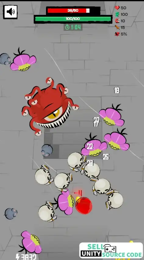 Dandan Slime SellUnitySourceCode screenshot 4