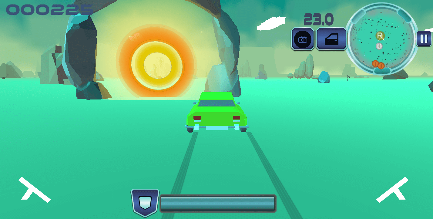Desert car – The endless path SellUnitySourceCode screenshot 3