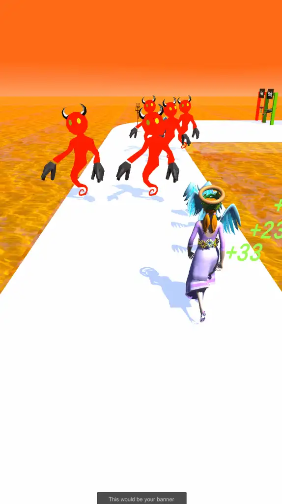 Destiny Race Choice: Angel or demon! SellUnitySourceCode  screenshot 4