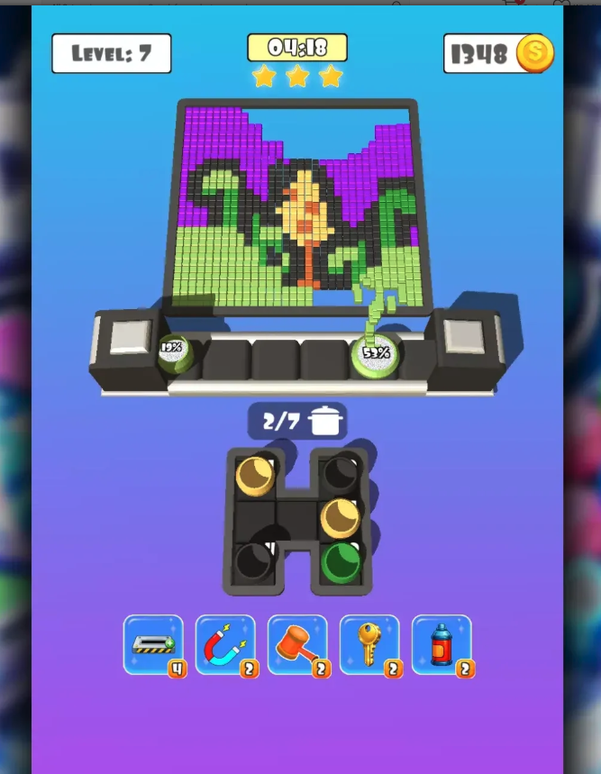 Diamond Loop Sort Puzzle screenshot 8
