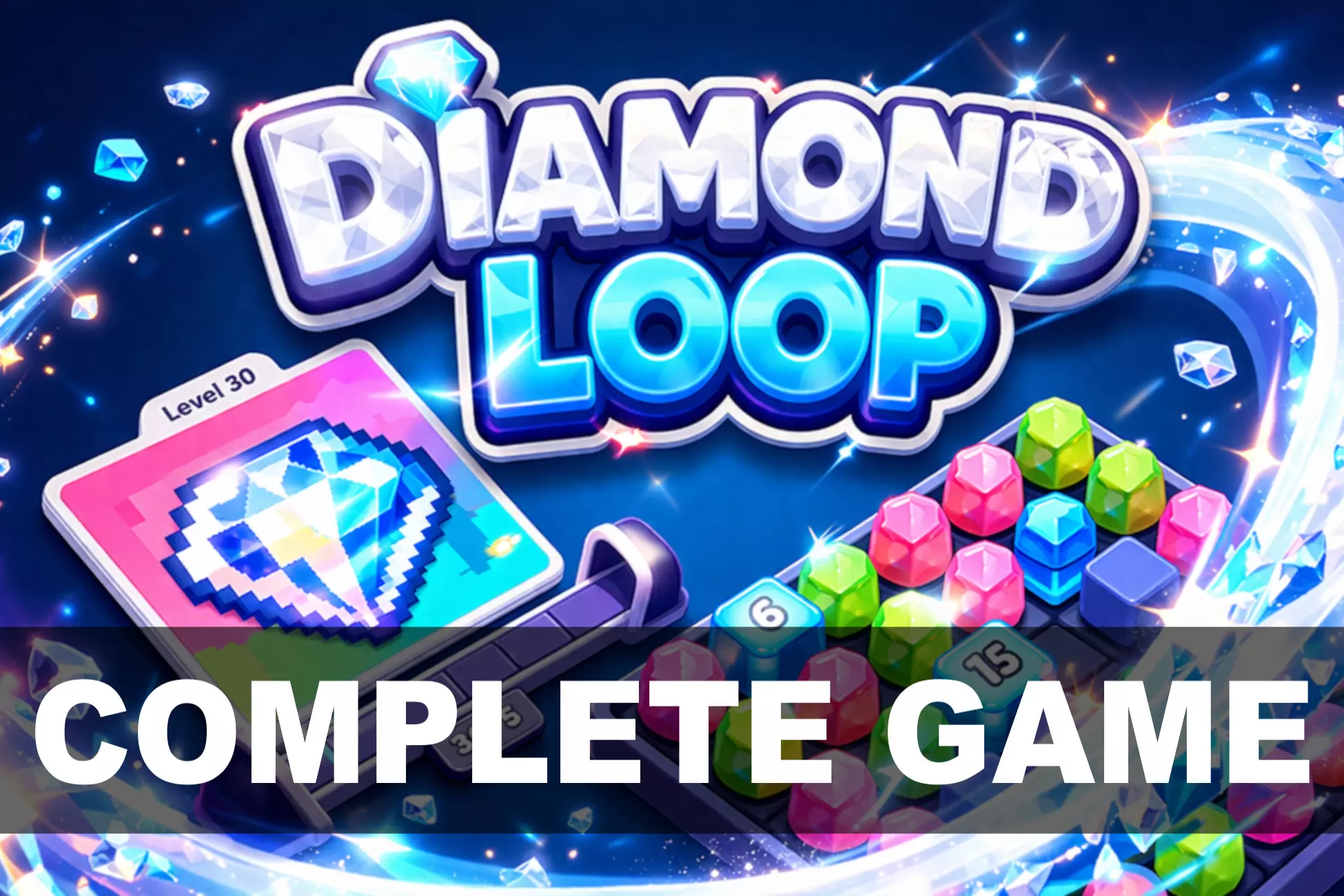 Diamond Loop Sort Puzzle - Complete Mobile Game Template screenshot 5