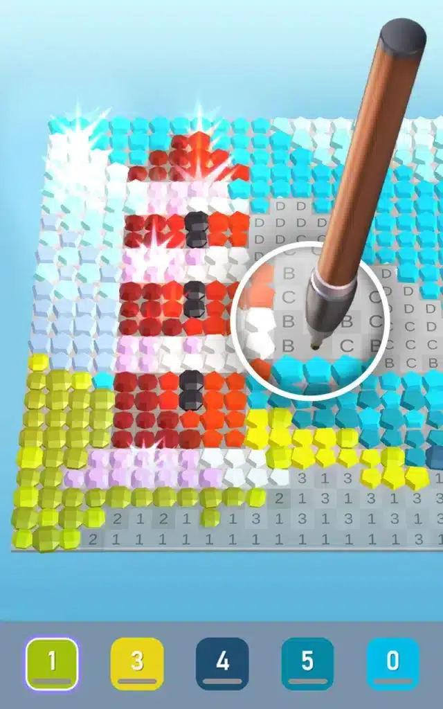 Diamond Painting ASMR Coloring SellUnitySourceCode screenshot 5