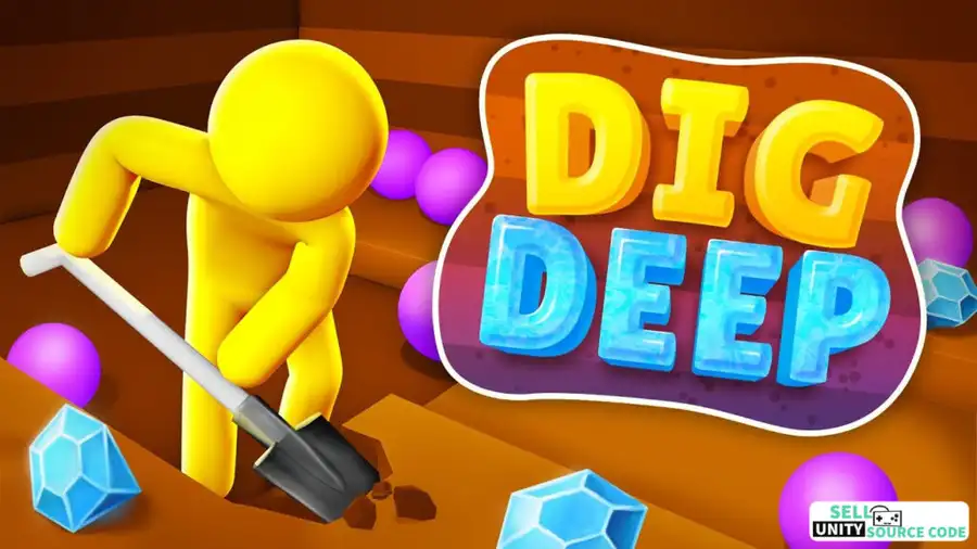 Dig Deep Gaming Unity 2024 SellUnitySourceCode source code