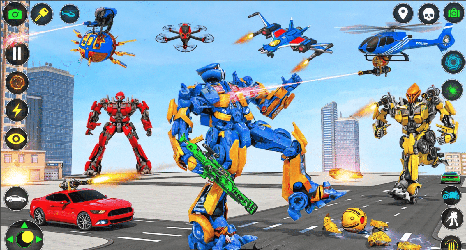 Dino Robot Transformation Game source code