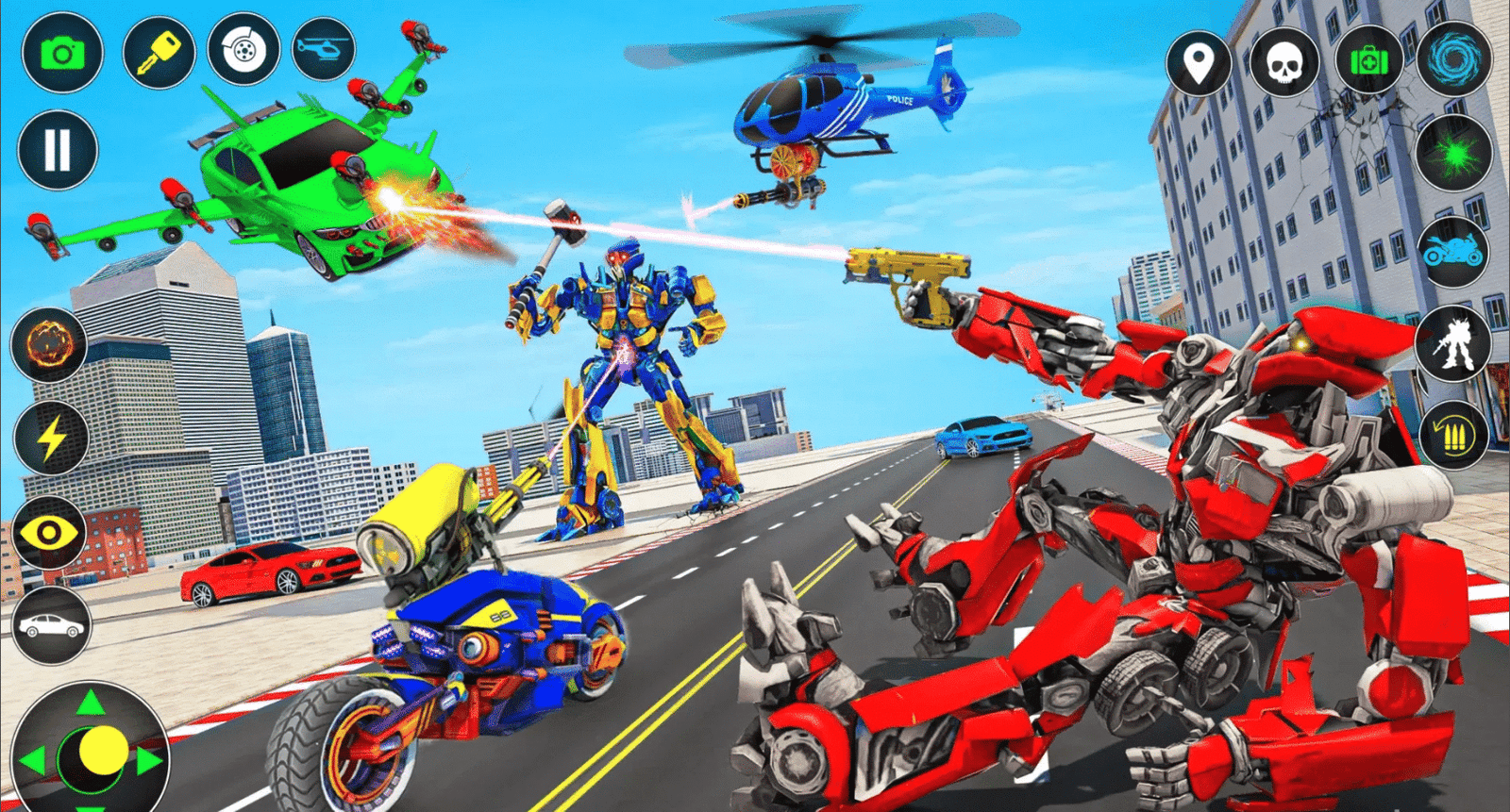 Dino Robot Transformation Game screenshot 5