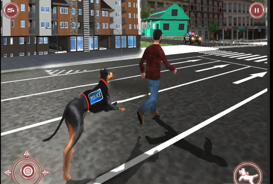 Dog Chase Games 3D : A Police and Crime Simulator SellUnitySourceCode screenshot 4