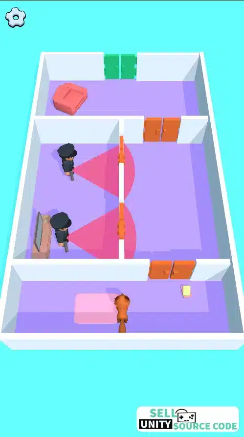 Dog Escape SellUnitySourceCode screenshot 5