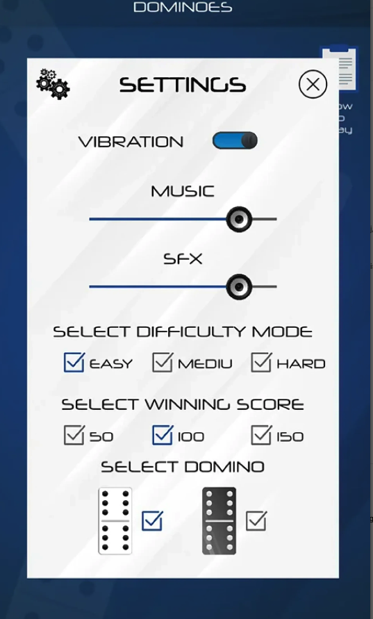 Dominoes Singleplayer screenshot 5