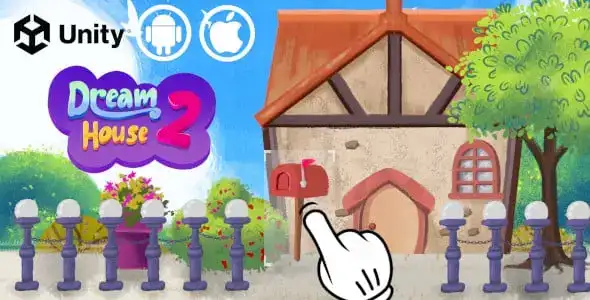 Dream House 2 – Unity Kids Game For Android | iOS SellUnitySourceCode source code