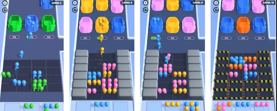 Drop People SellUnitySourceCode screenshot 3