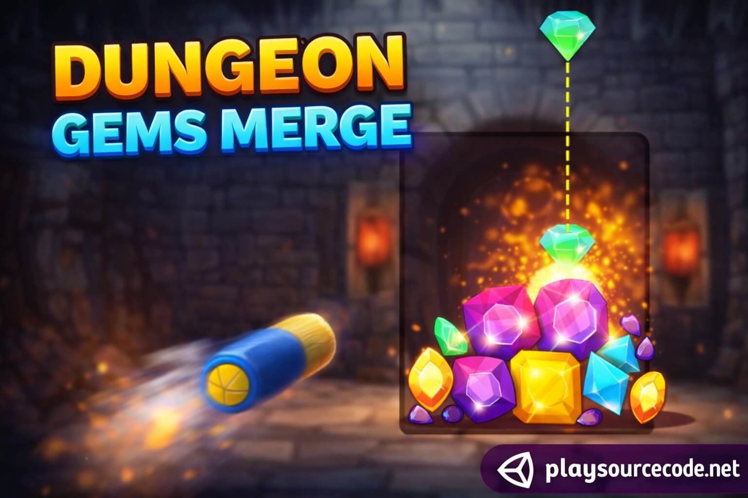 Dungeon Gems Merge Unity Template Project