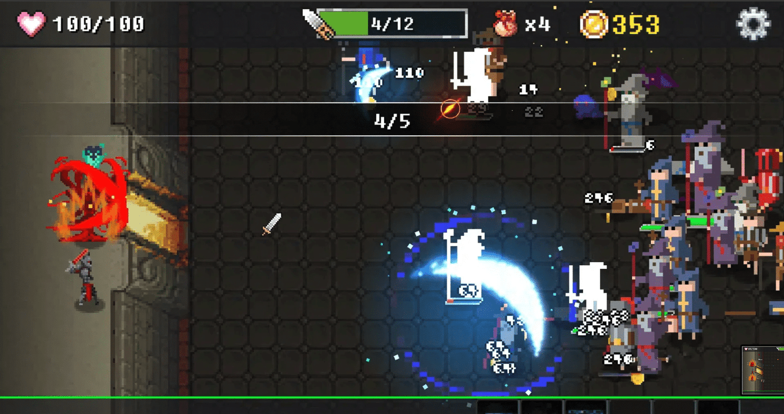 Dungeon TD – Dungeon Defense Retro Shooting Game screenshot 2