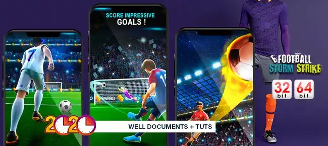 E Football Storm Strike 2020 SellUnitySourceCode screenshot 3