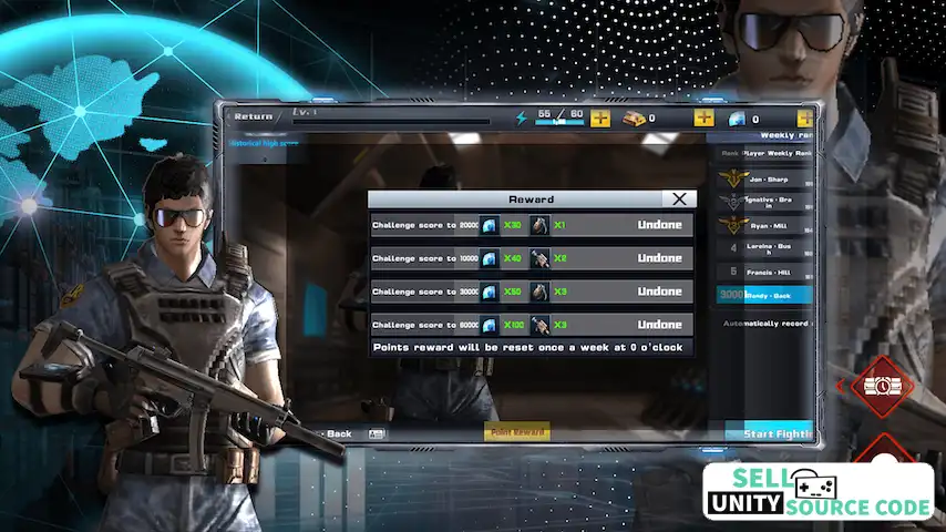 Earth Lords Battle Simulator SellUnitySourceCode screenshot 2