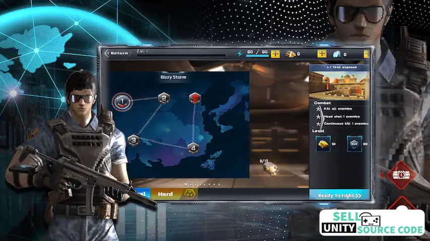 Earth Lords Battle Simulator SellUnitySourceCode screenshot 3