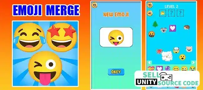 Emoji Merge Fun Moji Mix Ai GameSell Unity Source Code source code