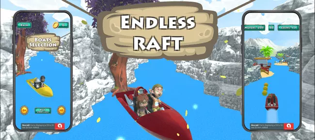 Endless Raft 3D: Unity | Android | iOS SellUnitySourceCode  source code