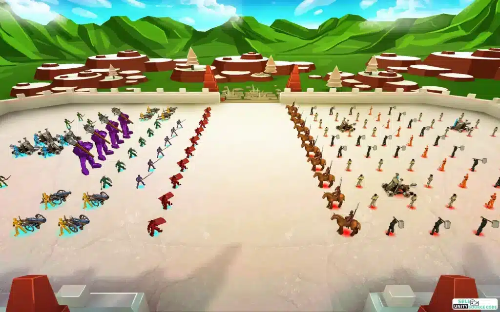 Epic Battle Simulator SellUnitySourceCode screenshot 2